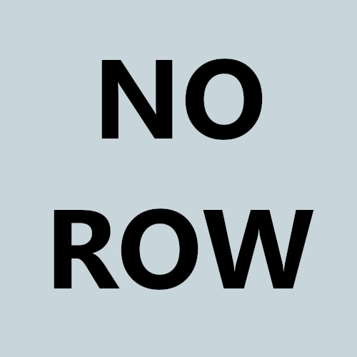 NO ROW marker means no right of way for overtaking teams. You are nearing the finish.
